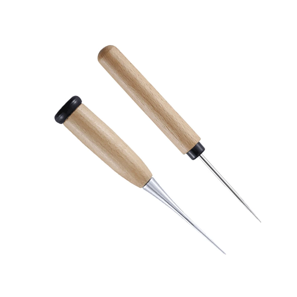 2 шт. DIY кожаное ремесленное Шило инструмент для изготовления отверстий