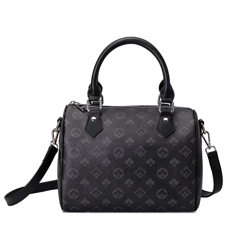 

2021 new tide female bag contracted joker Boston pillow bag worn one shoulder mini female restoring ancient ways with the bag