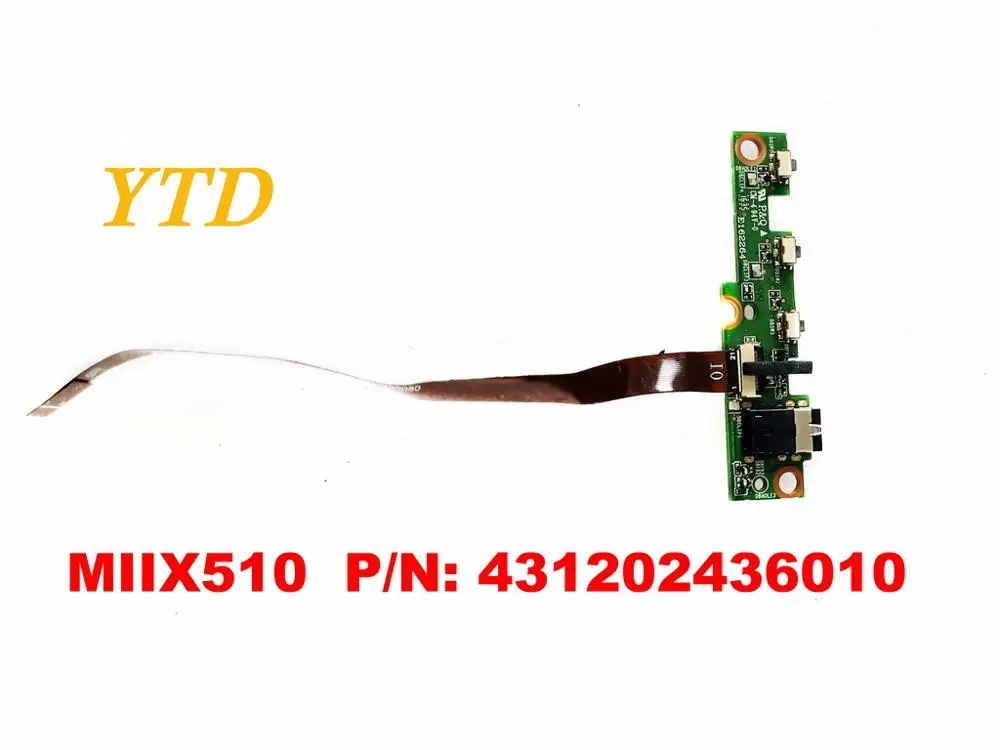 Оригинальная аудиоплата для Lenovo MIIX510 PN 431202436010 протестированная хорошая