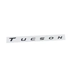 Наклейка-эмблема TUCSON для заднего багажника Hyundai TUCSON, стикер для автомобильного стайлинга TUCSON, аксессуары для Hyundai, черный АБС