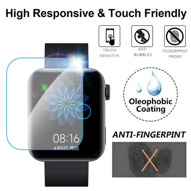 Лидер продаж новые умные часы прозрачная защитная пленка с защитой от царапин из