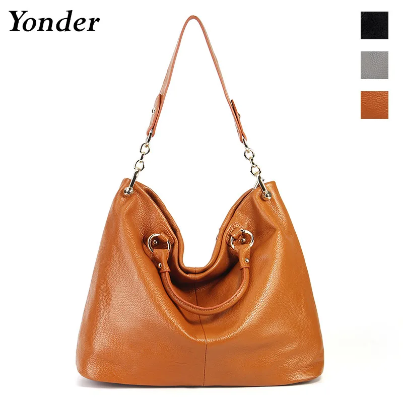 Новая модная сумка хобо из мягкой натуральной кожи женская тоут женские большие
