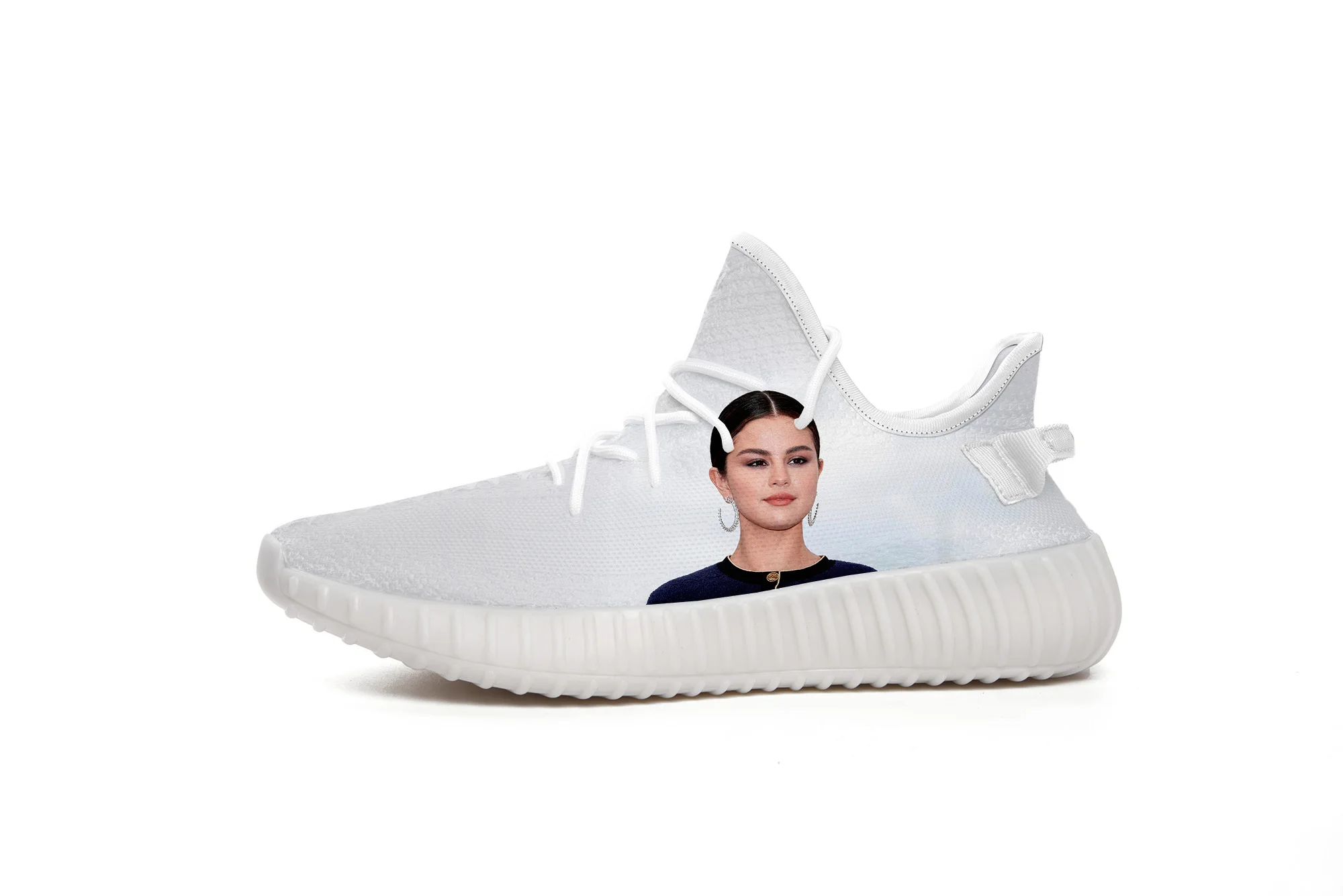 

Кроссовки Selena Gomez мужские/женские, повседневная обувь с 3D принтом, лидер продаж, 2019