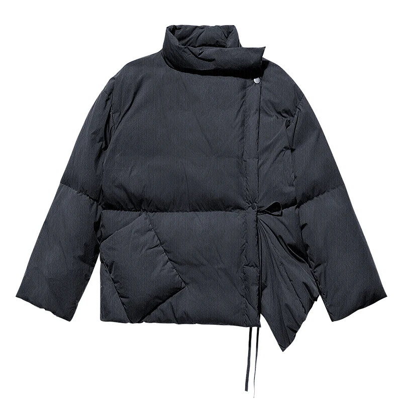 

[HUANXIANGZHE] 2020 Winter 90% White goose Dawn Thick Coat