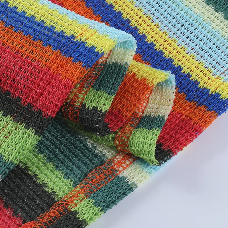 

Boho Elegant Maxi Sweater Dress Strapless Off The Shoulder Backless Knitting Long Tube Party Dresses Striped Vestidos Crochet