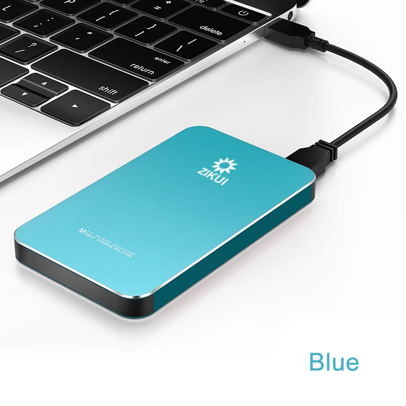 Внешний жесткий диск ZIKUI 2 5 дюйма USB3.0 0 160 Гб 250 ГБ 320 500 1 ТБ 4 внешний диск|Внешние