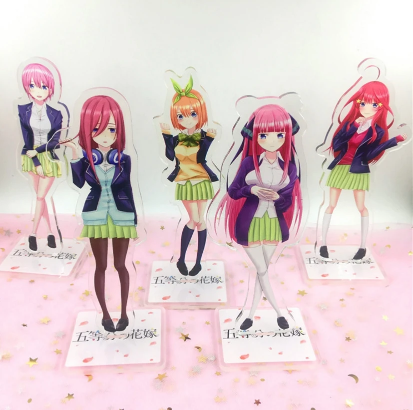 Экшн-фигурка из аниме квинтэссенция акриловая модель на подставке Go-toubunno Hanayome