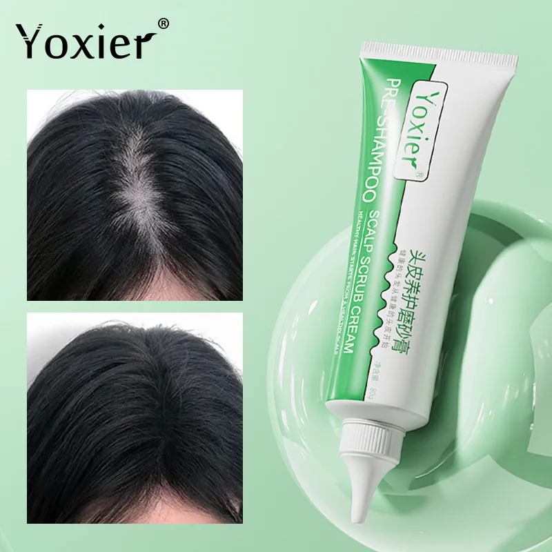 

Скраб Yoxier для лечения выпадения волос, предварительно шампунь, питающий, удаление перхоти, фолликулита, контроль жирности кожи головы, анти...