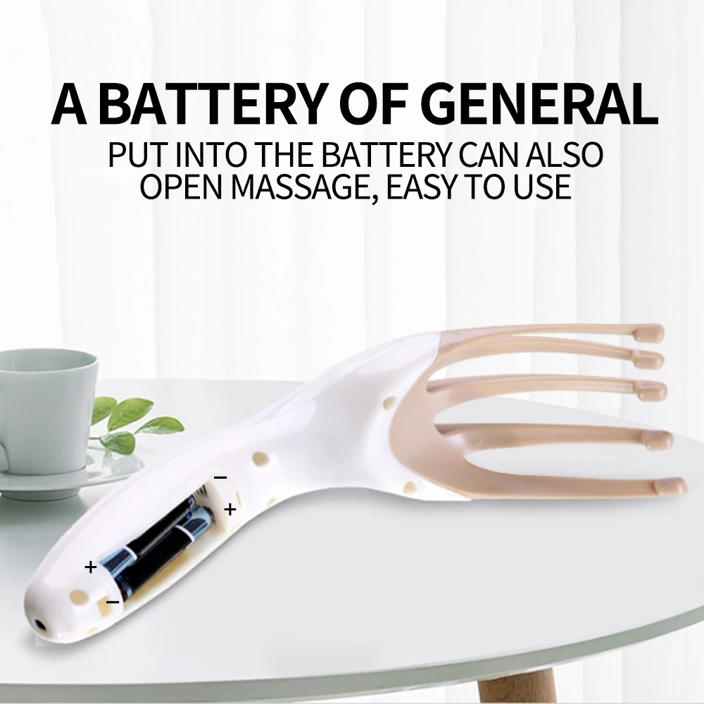 Многофункциональный расслабляющий массажер для головы инструмент тела ног ABS