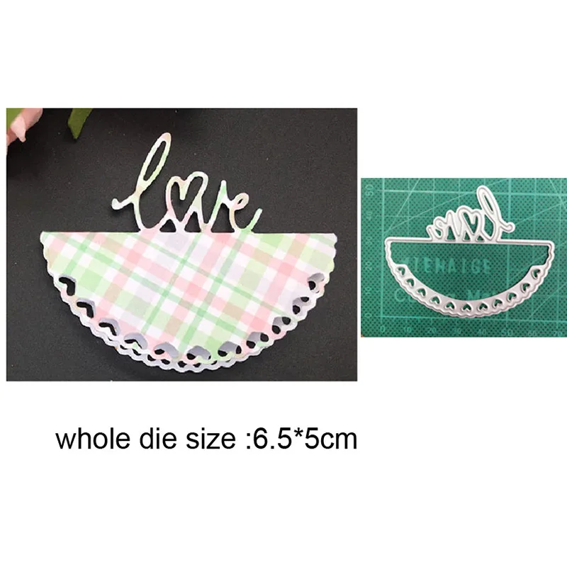 

Love Mr&Mrs Cover Frame Metal Cutting Dies for DIY Scrapbooking Paper and Card Making Decorative Embossing Die Cut Craft dies