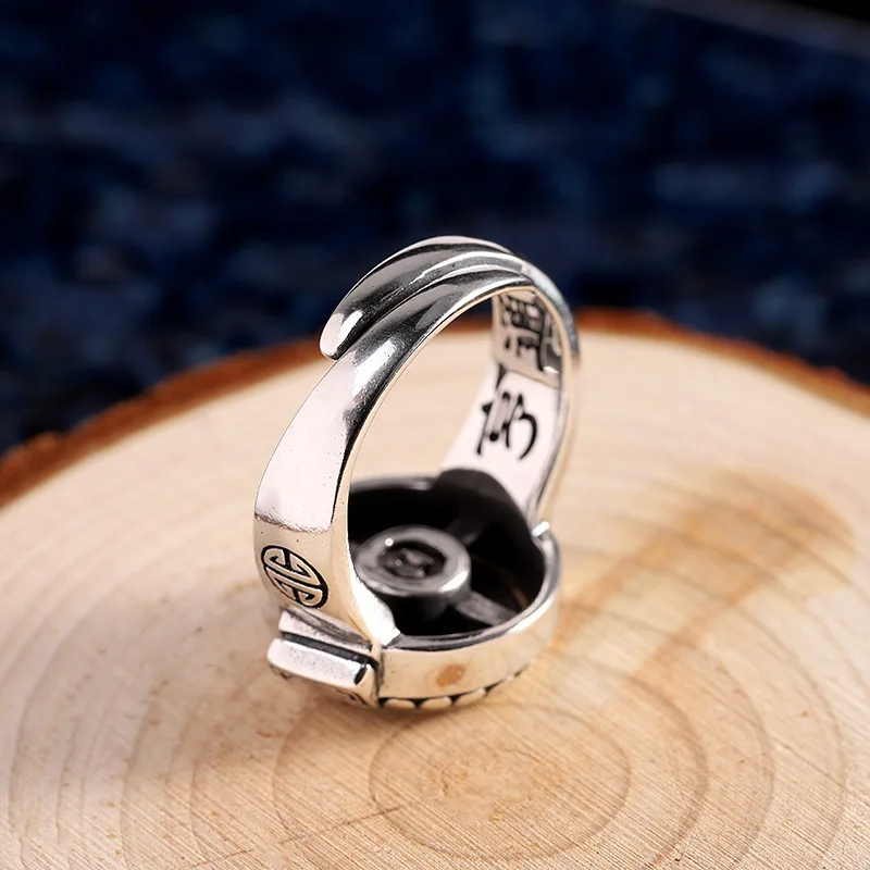 Мужское кольцо в стиле хип-хоп seiko из стерлингового серебра s925 пробы | Украшения и