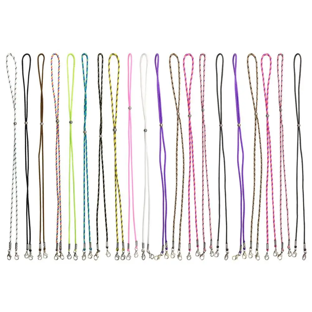 Цветной Регулируемый шейный ремешок с крючком для работы общественных