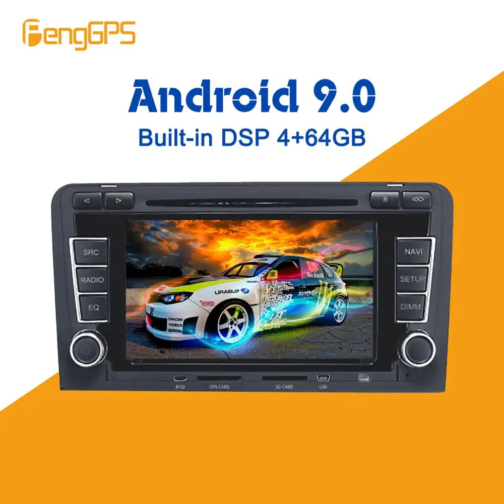 Android 9 0 4 + 64 Гб px5 встроенный DSP Автомобильный мультимедийный DVD плеер GPS радио для