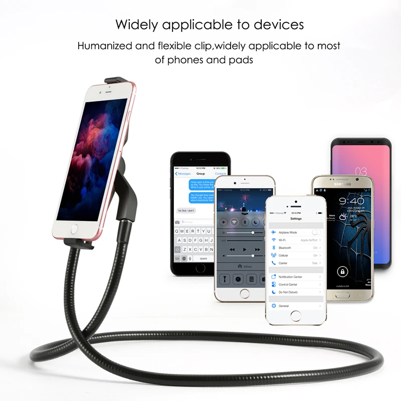 

New SOONHUA Flexible Desktop Phone Tablet Stand Holder Stick For IPad Lazy Bed Tablet PC Selfie Stand Mount Bracket Dropshipping