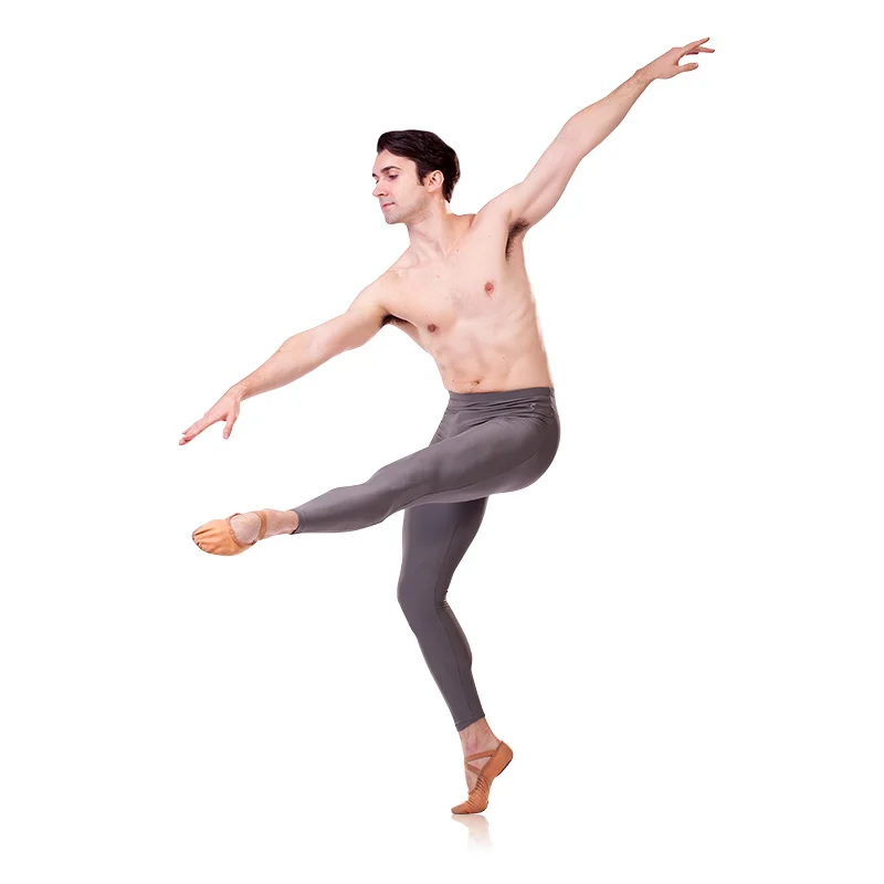 Sansha профессиональные мужские колготки без ног с эластичным поясом тренировочные