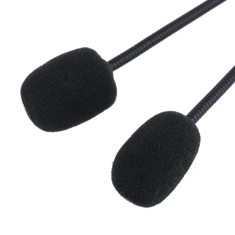 УНИВЕРСАЛЬНЫЙ 2шт гарнитура 3 5 мм микрофон гибкий игровой для смартфона ПК запись