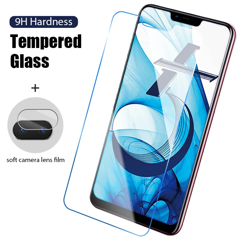 

2 в 1 прозрачное стекло + пленка для объектива для OPPO Reno 4 Lite 2Z 3 2 Z Ace 9H защита экрана на OPPO Reno Find X2 Lite F17 Pro стекло