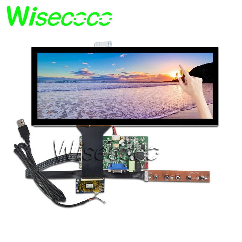 

ЖК-дисплей 12,3 дюймов 1920*720 HSD123KPW1-A30 с сенсорной панелью CD/m2 VGA