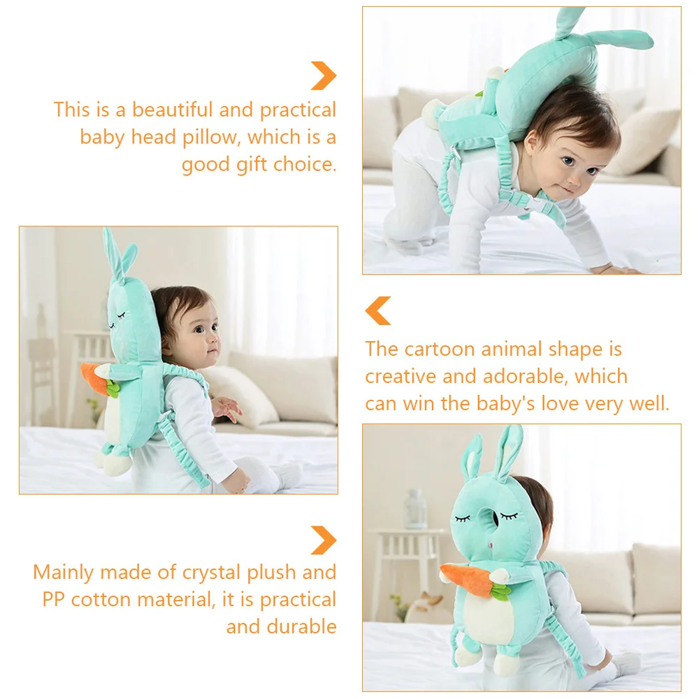 

1pc Plush Baby Anti-fall Pillow Infant Head Protective Pillow Toddler Supply