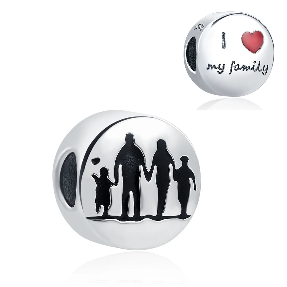 925 пробы серебра со знаком бесконечности сердца и звезды кулон DIY ювелирных