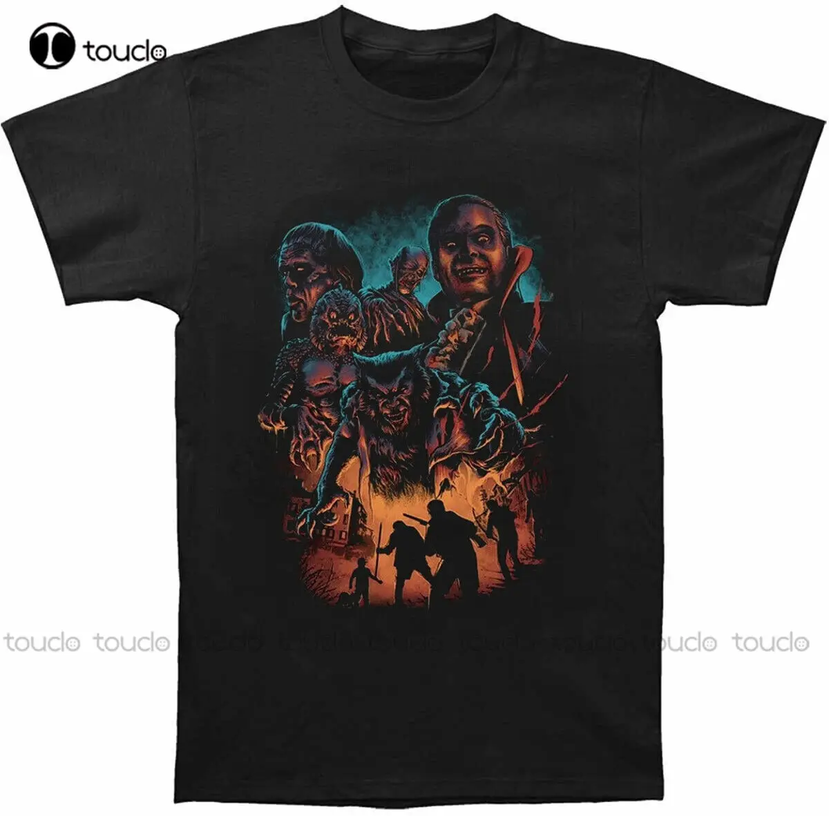 

Monster Squad Horror Movie T-Shirt Unisex Men Women Tee Vintage Cotton Tee Shirt S-5Xl