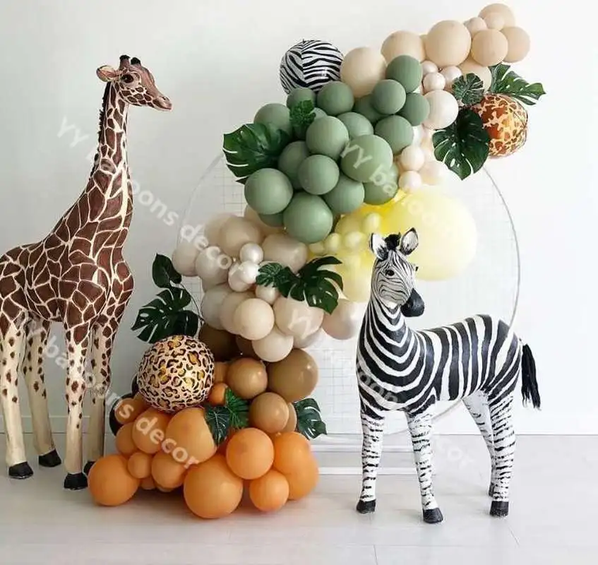 Воздушные шары в стиле ретро для вечеринки честь первого дня рождения мальчика