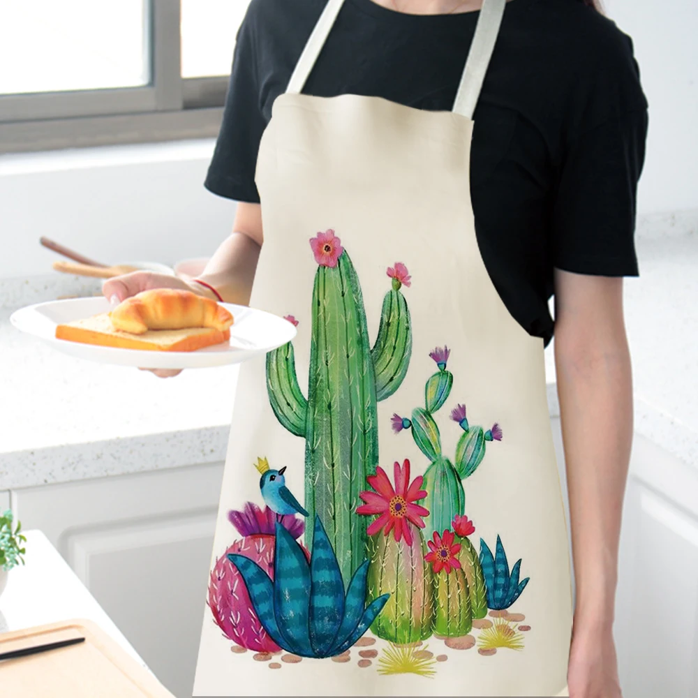 Фартук для кухни с растениями FYMX креативная фотография в горшке С КАКТУСОМ