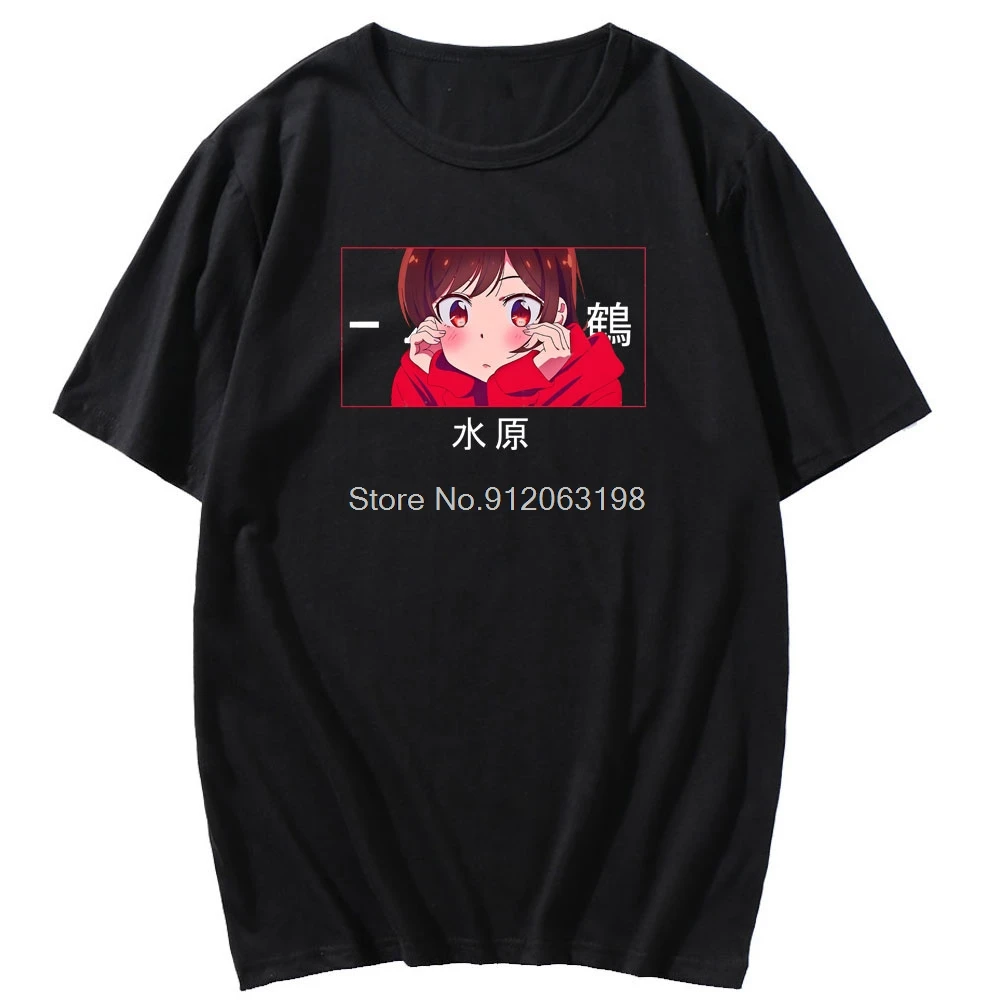 SOSHIRL футболка с рисунком Аренда девушки Топ унисекс аниме коротким рукавом
