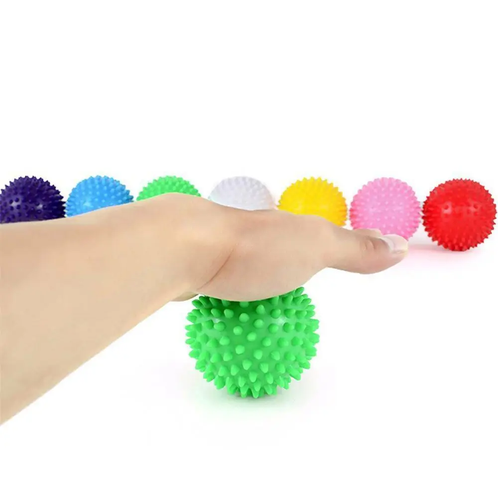 Spiky Massage Ball Exercise Balls for Deep Tissue Physical Therapy Myofascial Release &amp Relax Muscles | Спорт и развлечения