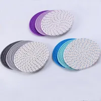 Cotton Rope Woven 3pcs Set of Circular Heat Insulation Dining Mat 18cm Kettle Pan Bowl Pad Anti Scalding Placemats for Table