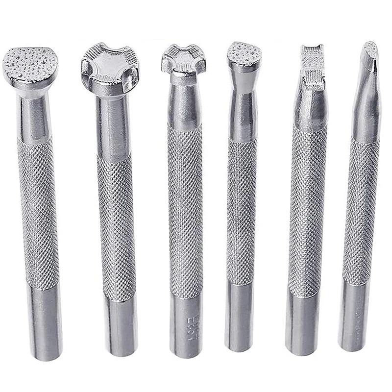 Набор штампов для кожевенного стемпинга Imzay 6 предметов|Наборы инструментов