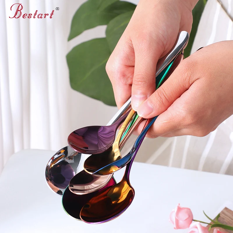 3 шт. зеркальная полировка Мёд ложка Нержавеющая сталь ложечки дегустационные