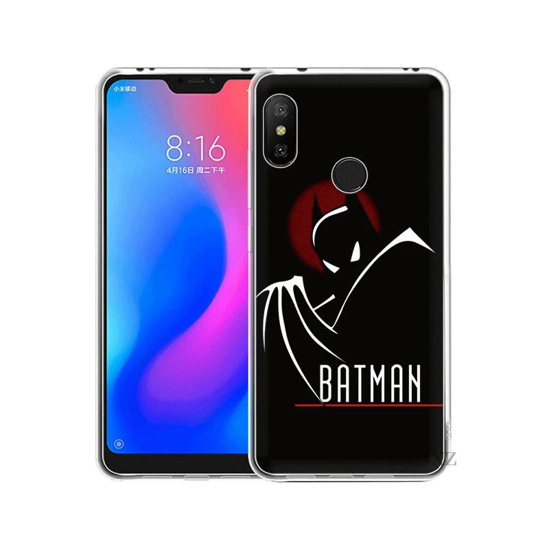 Мобильный чехол для телефона Xiaomi mi 5 5S 6 x 2S 8 A1 A2 5X 6X Lite F1 9 9T MAX 3 A3 Pro CC9 CC9E Бэтмен