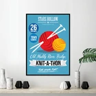 Картина на холсте постеры для ТВ-шоу Гилмор девушки вдохновленные принты вязать-а-Матон звезды полые настенные художественные картины гостиная домашний декор