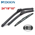 Комплект щетки стеклоочистителя MIDOON для лобового стекла, 24 дюйма, 19 дюймов, 10 дюймов, для Chevrolet Orlando 2011-2018, 2017, 2016, 2015