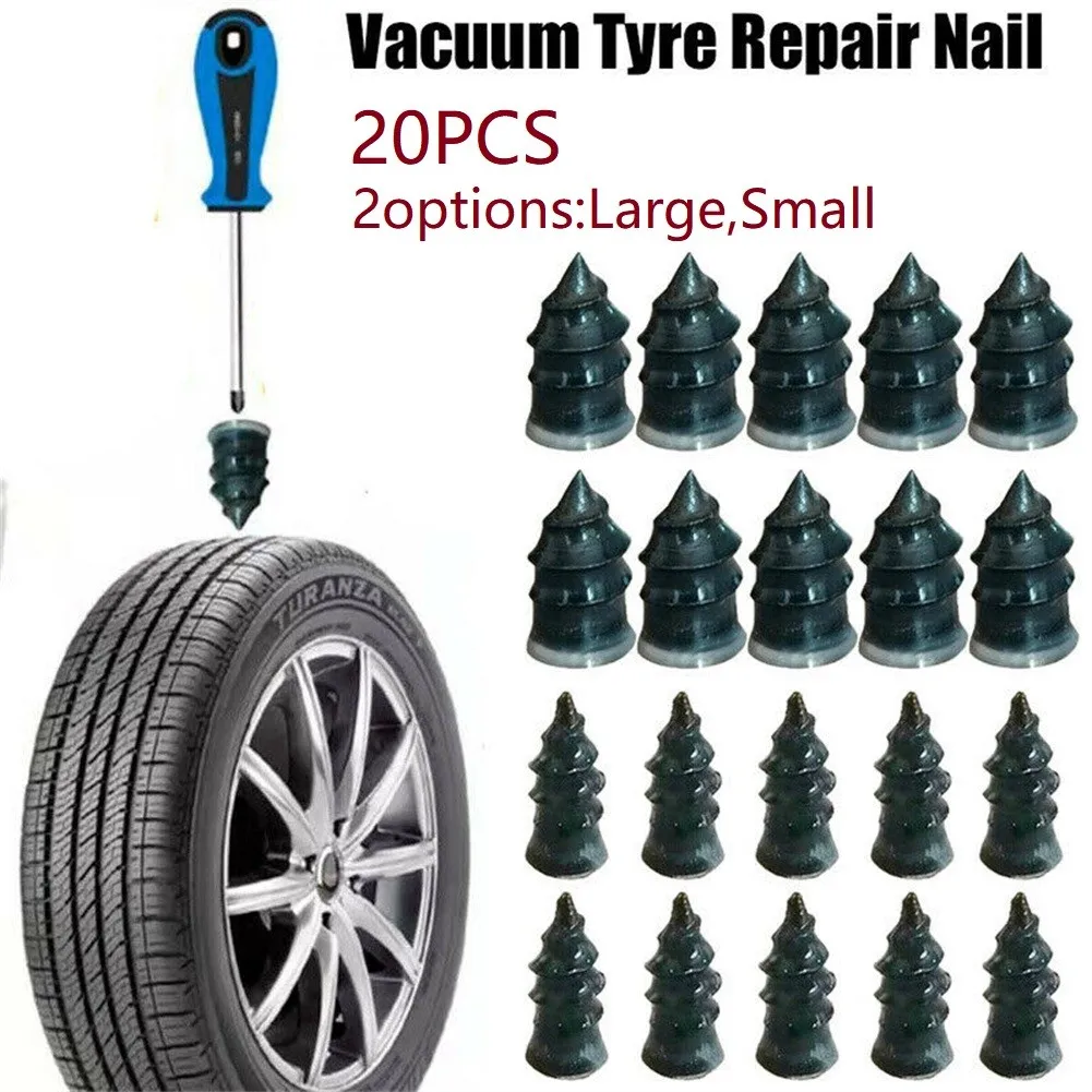 

10pcs Vacuum Tyre Repair Nail For Car Trucks Motorcycle Scooter Bike Tire Puncture Repair Tubeless Rubber Nails