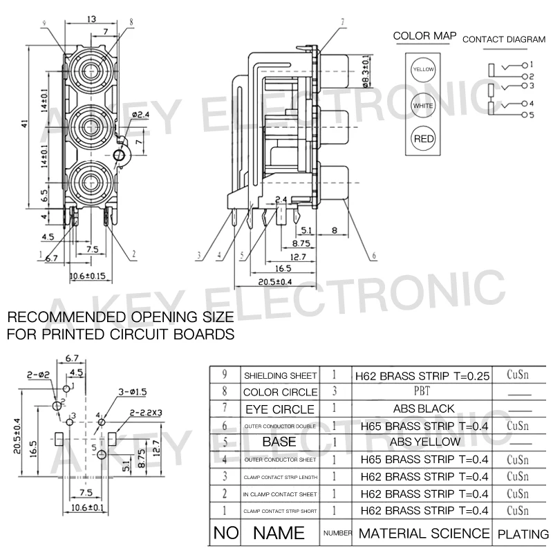 5 шт. розетка с тройным отверстием футов | Обустройство дома