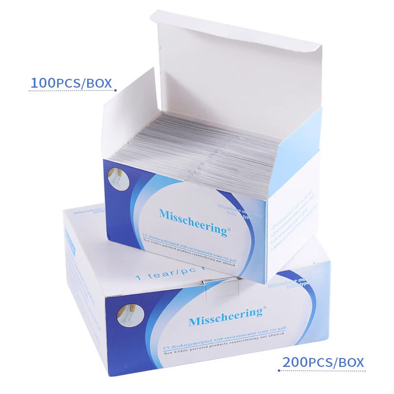 Салфетки для маникюра 50 шт./100 шт. обезжириватель ногтей средство снятия гель-лака