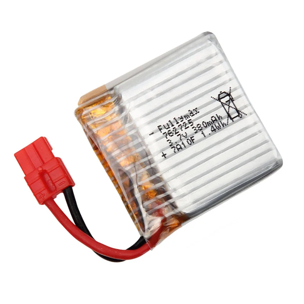 Аккумулятор lipo 3 7 в 380 мА · ч с зарядным устройством 5 1 для SYMA X21 X21W запасные части