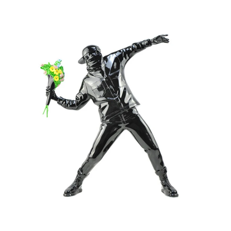 Уличный бомбардировщик скульптура современное искусство полимерная Статуэтка