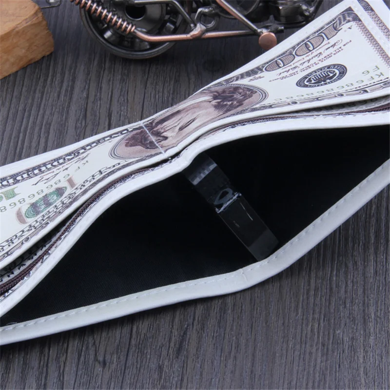 Милый Американский кошелек для долларов США мальчиков мужской из искусственной