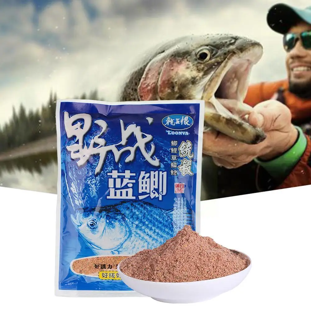 

1pcs Jigeecarp 100g Bluex5 Crucian Carp Recipe Bait Fishy Fishing Fishing Additive Fishing Baits Bait Carp Fee Powder Lures S9r6