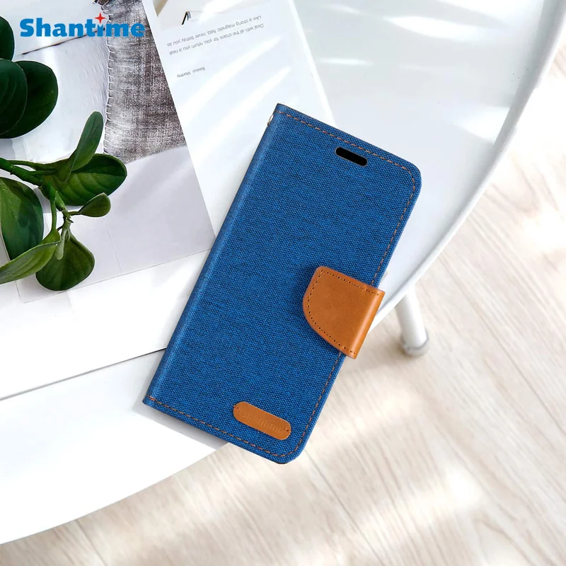 oxford leather wallet case for infinix hot 10 lite x657 with soft tpu back cover magnet flip case for infinix hot 10 lite x657 free global shipping