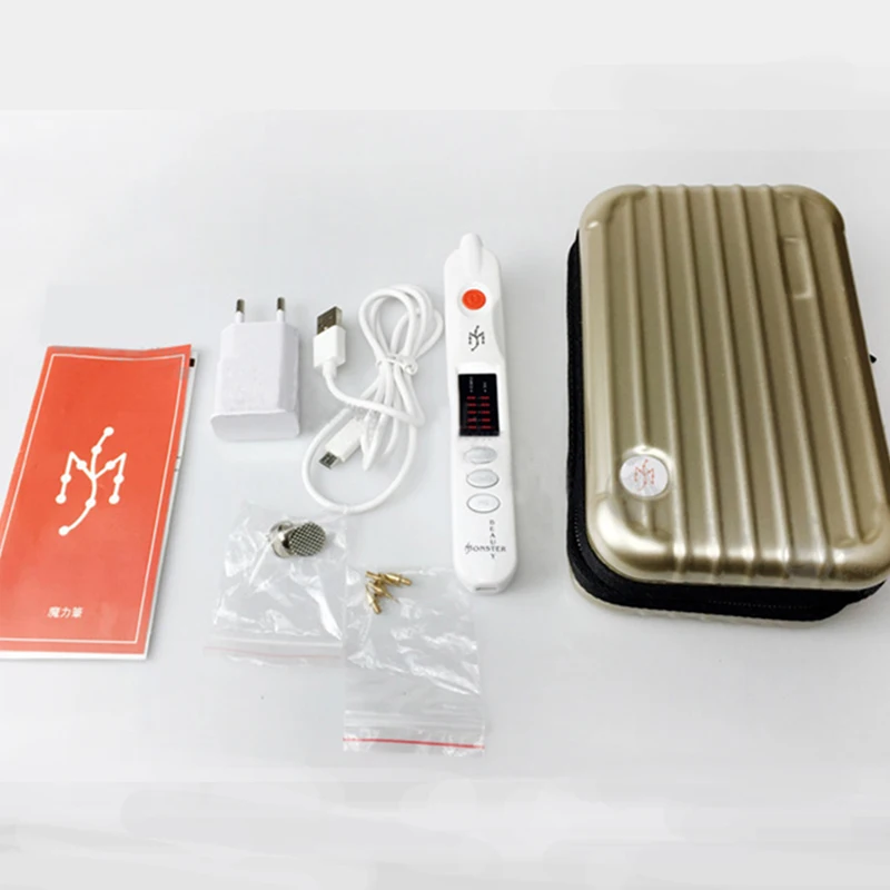 

Laser Plasma Pen LCD Skin Mole Remove Freckle Removal Machine Facial Dark Spot Wart Tag Tattoo Remaval Pen For Beauty Care Tools