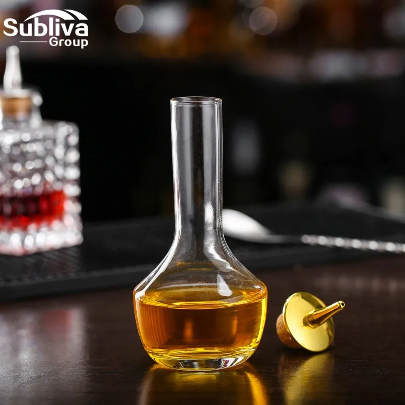 Классическая горькая бутылка 90 мл стеклянный инструмент для бара набор бармена