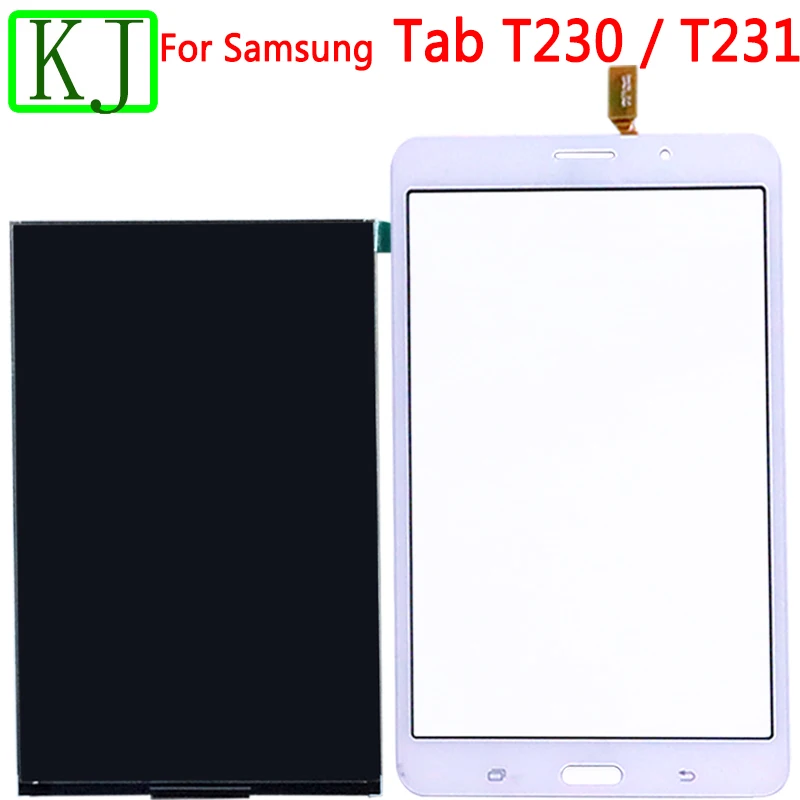 Для samsung Galaxy Tab 4 7,0 T230 T231 настольный ЖК-дисплей дигитайзер сенсорный экран панель Стекло сенсор