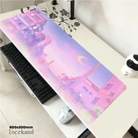 pink sailor moon landscape silicone pad to mouse gaming mousepad xl large gamer keyboard pc desk mat computer tablet mouse pad
