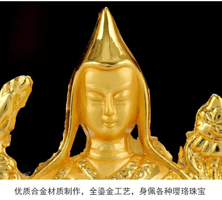 Портативная мини-статуя Будды tsongkhпа карманная Будда маленькое украшение для