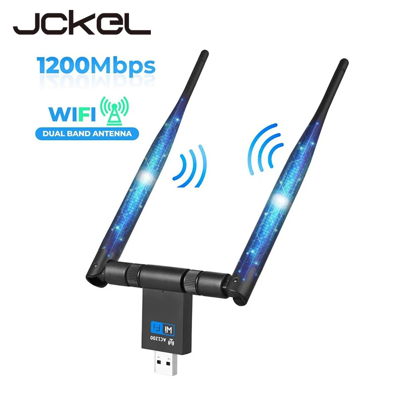 USB Wi Fi адаптер 1200 Мбит/с 5 ГГц 2 4 ГГц|Сетевые карты| |