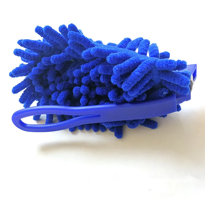 Сгибаемая щетка из микрофибры и синели для удаления пыли очистки автомобильного